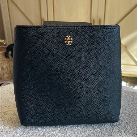 Tory Burch Handbags - Beautiful Tory Burch Black Crossbody Bag